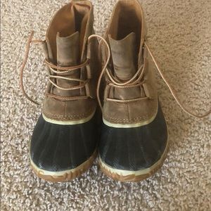 Sorel Out 'N About Leather Elk 1573351-286 sz. 9